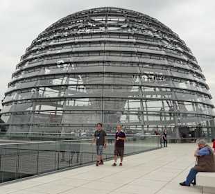 Glaskuppel im Reichstag