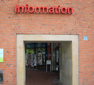 Tourist Information im neuen Rathaus