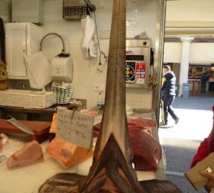 Einen Fischmarkt im Markt.