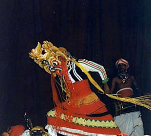 Tanzveranstaltung in Kandy