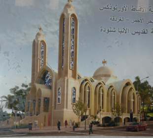 Neue Kirche wenn fertiggestellt