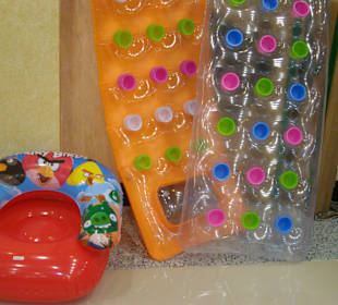 Damit jeder Bescheid weiss gleich am Eingang 