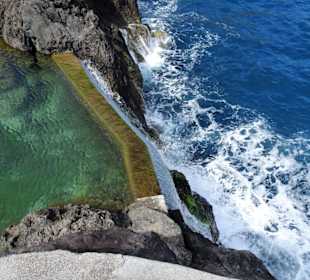 Abstrom des Wassers ins Meer