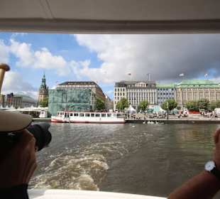 Blick zum Jungfernstieg