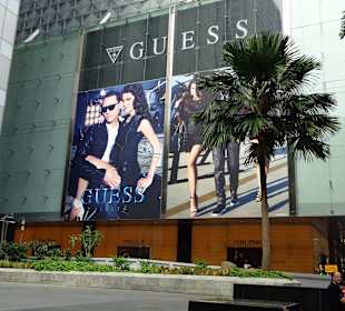 Blick auf die Orchad Road