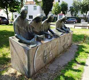 Das Zigarrenmacherdenkmal am Buntentorsteinweg