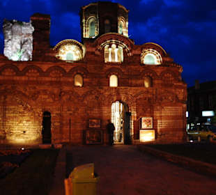 Alt Nessebar bei Nacht 