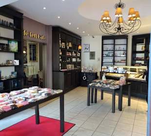 Der Verkaufsraum des Café ten Cate