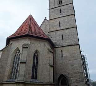 Außenansicht der Stadtpfarrkirche St. Johannes