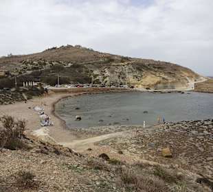 Xwejni Bay - Badeschuhe empfehlenswert 