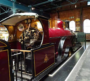 Führerstand einer alten Lok