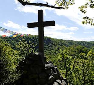 Das Bibra-Kreuz im Bodetal