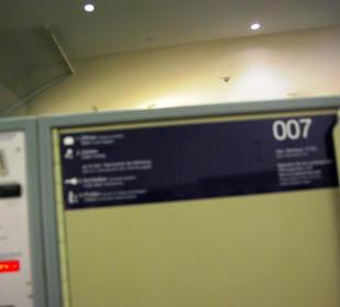 Schließfächer für den Koffer