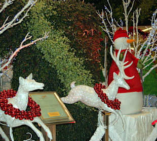 Weihnachtlich geschmückt