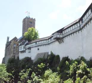 Burg von unten
