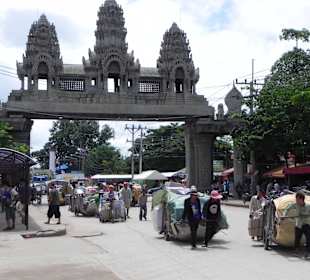 Kambodża przejscie Poipet