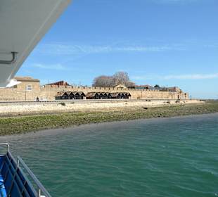 Faro Altstadt Anleger genau davor