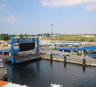 RoRo Anlage der Fährlinien am Skandinavienkai