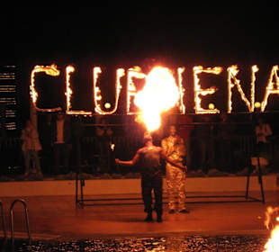 Feuerschow am Bayram Abend