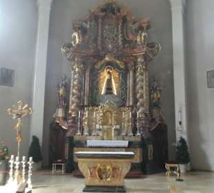 In der Kirche Marä Himmelfahrt in Bodenmais