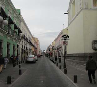 Eine Straße  oder Gasse im historischen Viertel