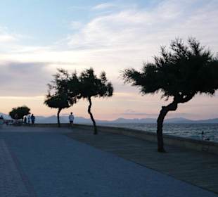 Strandpromenade Richtung Ca'n Picafort