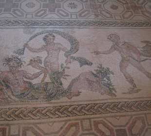 Schön freigelegt, im Mosaikenhaus zu sehen  