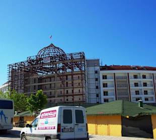 Anfahrt zum Staudamm von Side nach Manavgat