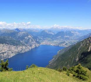 Aussicht auf Riva del Garda