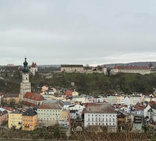 Aussichtspunkt auf Burghausen