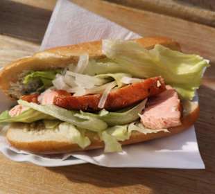 Stremellachsbrötchen