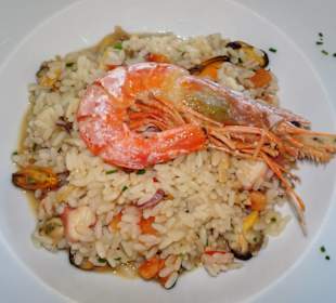 Risotto mit Meeresfrüchten im Italia da Nikolas