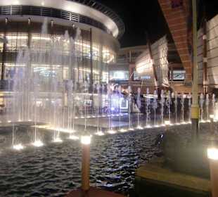 Wasserfontänen ganz nett anzusehen