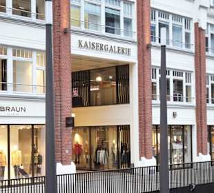 Eingang von der Fleetseite zur Kaisergalerie