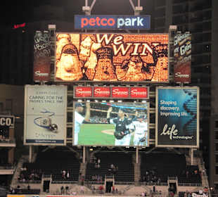 Sieg der San Diego Padres