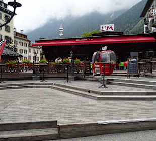Mit der Mini Train durch Chamonix