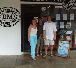 Abschiedsfoto mit Dennis