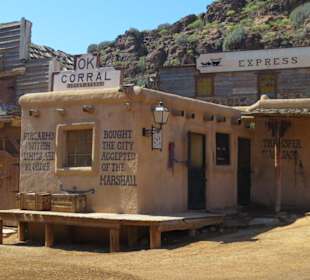 Schauplatz für Cowboyfilme