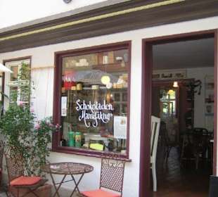 Ein Schokoladengeschäft auf der Krämerbrücke.