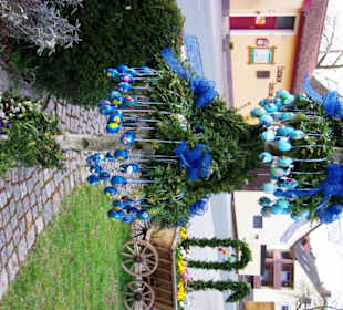 Osterbrunnen Ebersdorf 4versch.Farben