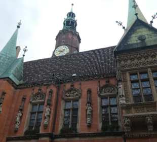Das Alte Rathaus, das schönste Gebäude von Breslau