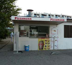 Shops and Restaurants at Sea Front in Dahme