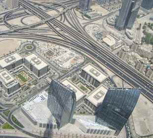 Das Straßennetz von oben