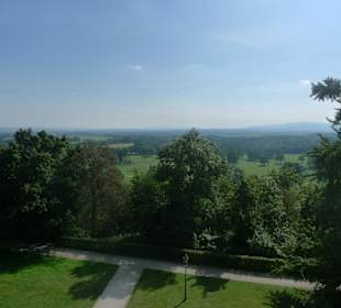 Вид из окон замка