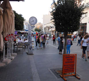 Shoppen und Essen in Altstadt Heraklion