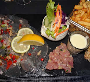 Dreierlei Variation vom Thunfisch