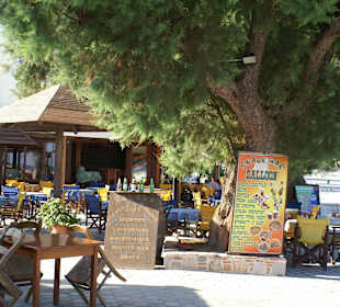 Sicht auf die Terrasse