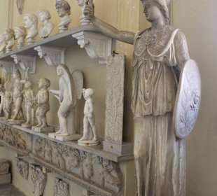 Pictures of statue in Vatican Museum, Rome, Italy 