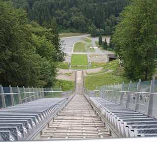 Mühlenkopfschanze im Sommer