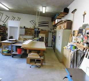 Schreinerei im Untergeschoss